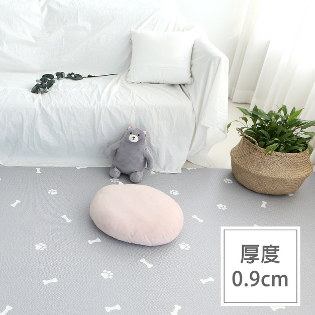 韓國兒童遊戲捲墊/地墊200x140-汪汪足跡