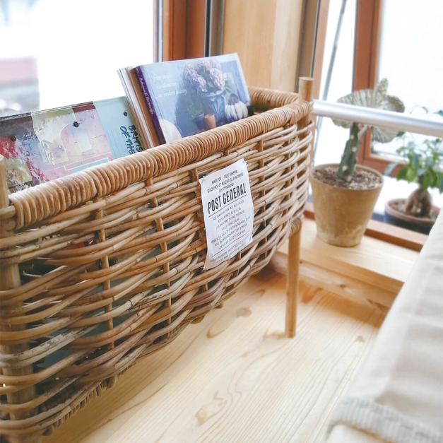 落地立式藤編收納籃 落地立式藤編收納籃
