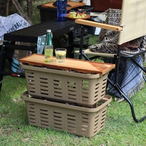 多功能露營手提長型收納籃 多功能露營手提長型收納籃