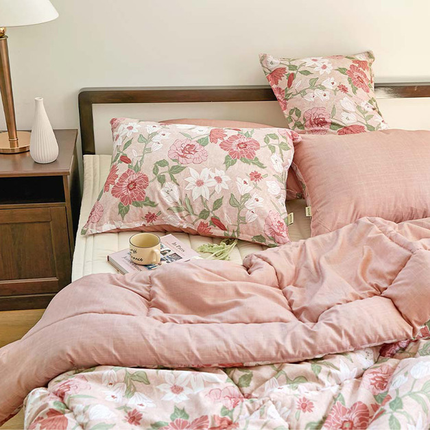 抹香漫步四季被 雙人3件組