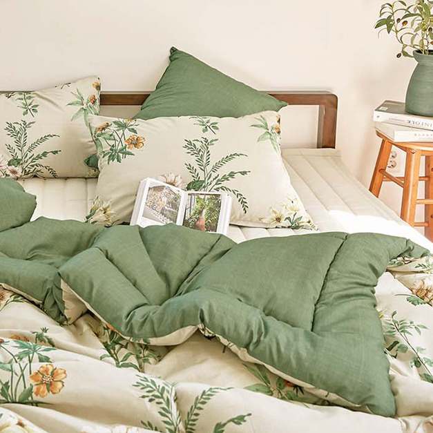 靜謐森林四季被 雙人3件組