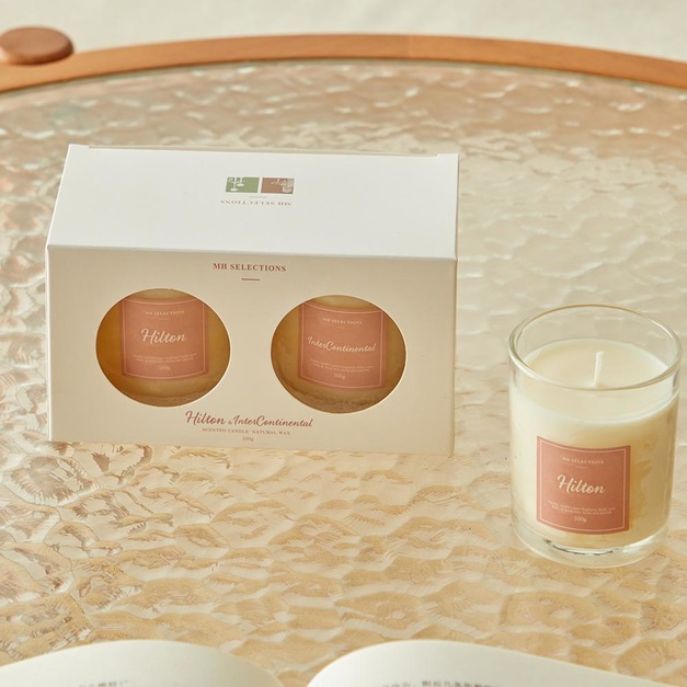飯店香氛蠟燭系列-希爾頓&洲際酒店