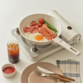 韓國製不沾平底煎鍋24cm(IH適用/不挑爐具)_7 韓國製不沾平底煎鍋24cm(IH適用/不挑爐具)_7