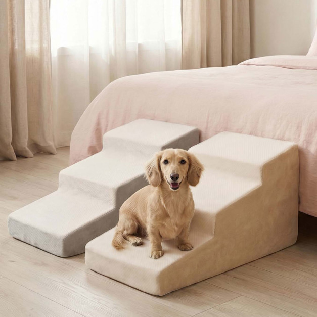 斜坡三層寵物樓梯(加高款) 斜坡三層寵物樓梯(加高款)