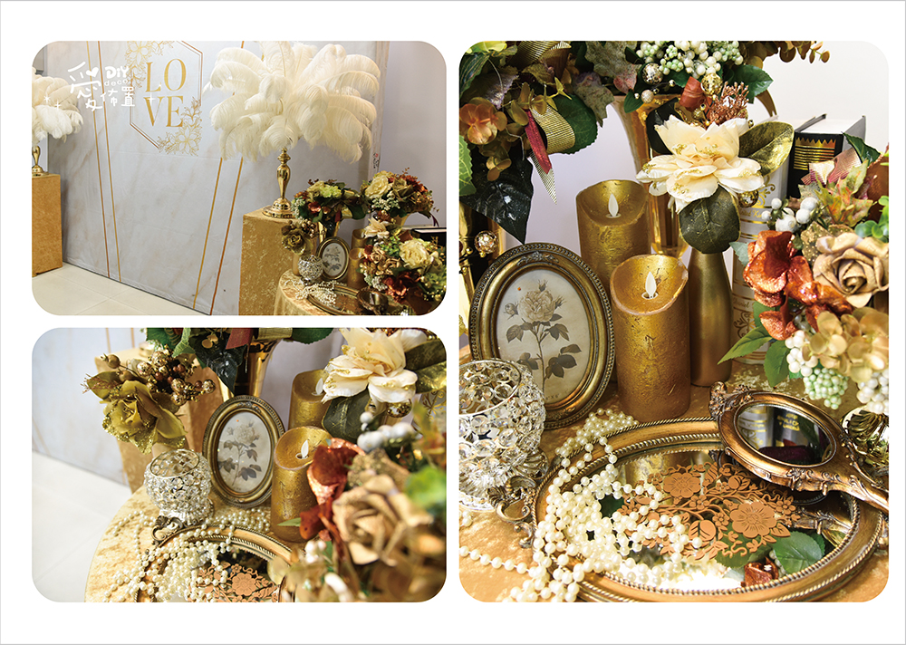 小資女,婚禮布置,婚禮佈置,大理石,金色,華麗,羽毛,自己佈置,DIY佈置,DIY愛佈置,簡單佈置