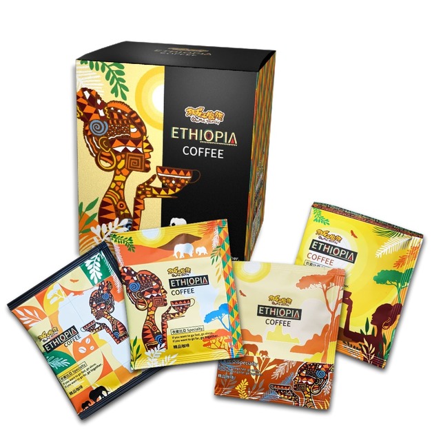 【柑仔家族精品濾掛咖啡】耶加雪菲/谷吉 | 每盒10入 | 衣索比亞 | 柑仔家族咖啡 | 掛耳包  | 多件折扣