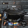 【美國LODGE】圓形琺瑯鑄鐵湯鍋(28cm)-5.6L-多色可選_6 【美國LODGE】圓形琺瑯鑄鐵湯鍋(28cm)-5.6L-多色可選_6