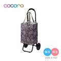 【日本cocoro】Florian 印花系列保溫保冷摺疊購物車-22L-多色可選_3 【日本cocoro】Florian 印花系列保溫保冷摺疊購物車-22L-多色可選_3