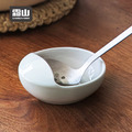 【日本霜山】簡約風陶瓷湯勺架/置杓碗 【日本霜山】簡約風陶瓷湯勺架/置杓碗