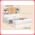 5尺書架型雙人床〈Q5441320-1 〉 5尺書架型雙人床〈Q5441320-1 〉