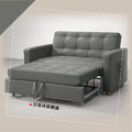 灰色布面沙發床〈D577512-1〉 灰色布面沙發床〈D577512-1〉