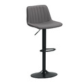 升降吧椅(灰/黑)〈Q5441888-6〉 升降吧椅(灰/黑)〈Q5441888-6〉