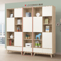 1.5尺原橡雙色書櫃〈Q589345-03〉 1.5尺原橡雙色書櫃〈Q589345-03〉