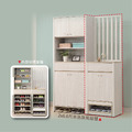 4.6X6.6米色組合屏風鞋櫃〈Q589437-01〉_2 4.6X6.6米色組合屏風鞋櫃〈Q589437-01〉_2