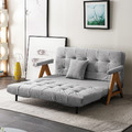 淺灰布沙發床〈Q577511-1〉_1 淺灰布沙發床〈Q577511-1〉_1