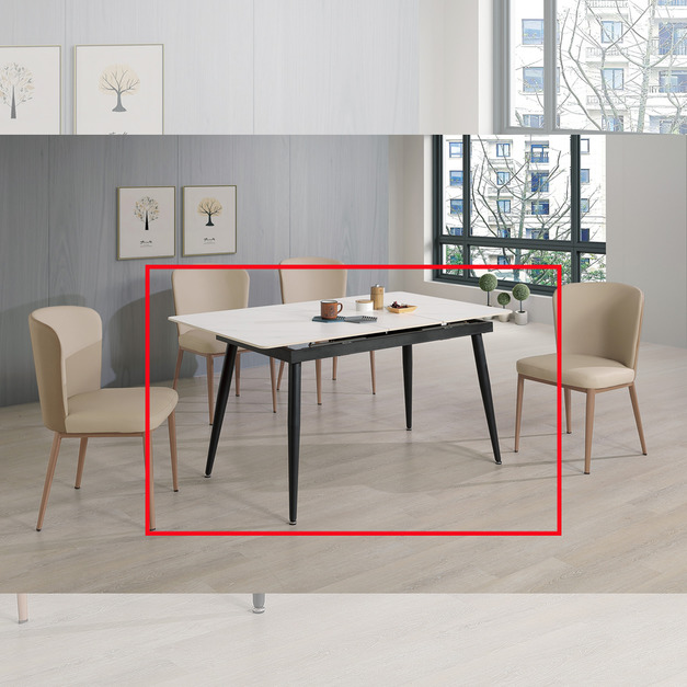 5尺岩板伸縮餐桌│Q646A503-01 5尺岩板伸縮餐桌│Q646A503-01
