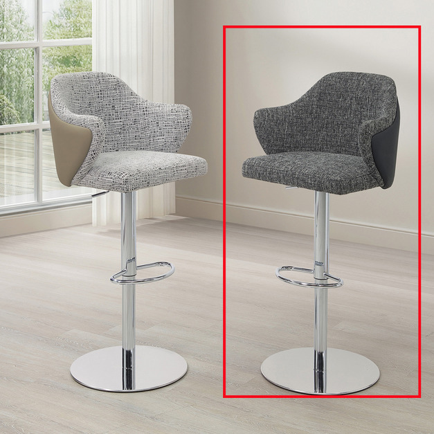 升降吧椅(深灰)│Q646A543-02 升降吧椅(深灰)│Q646A543-02