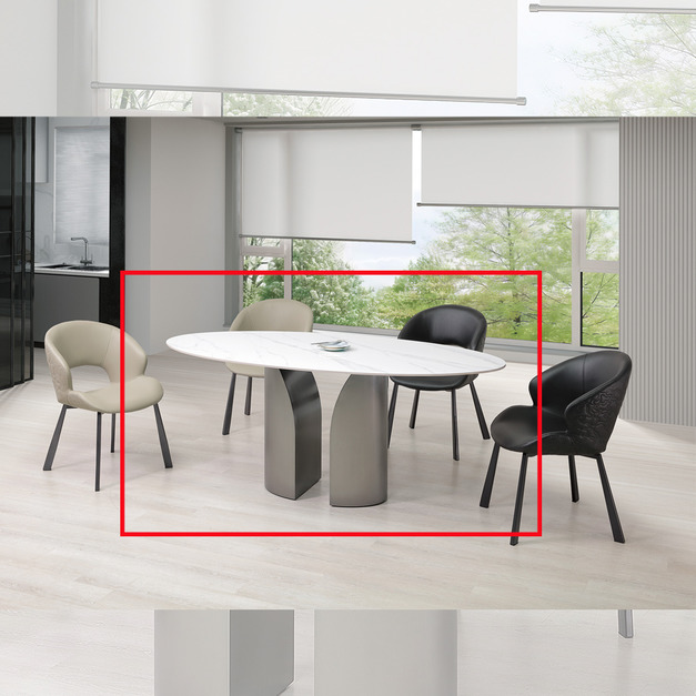 6尺岩板餐桌│Q646A464-04 6尺岩板餐桌│Q646A464-04