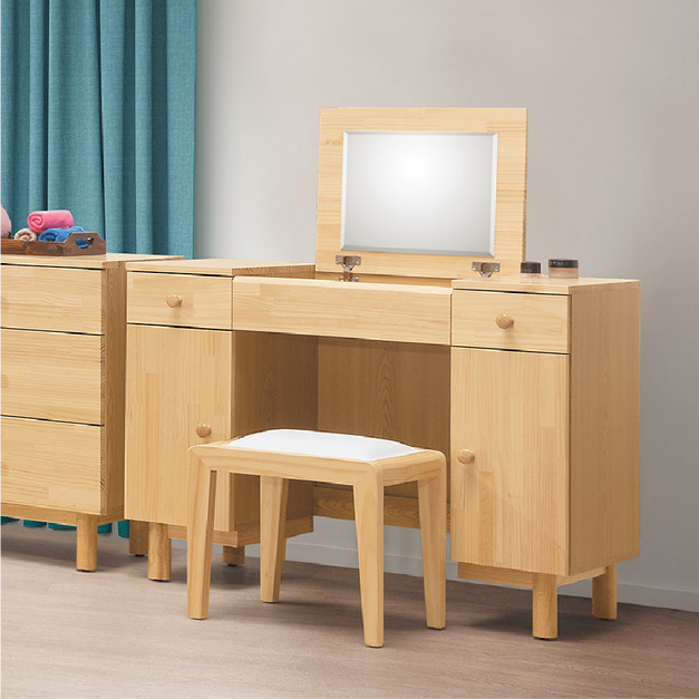 實木3.3尺掀鏡台│Q646A146-07 實木3.3尺掀鏡台│Q646A146-07