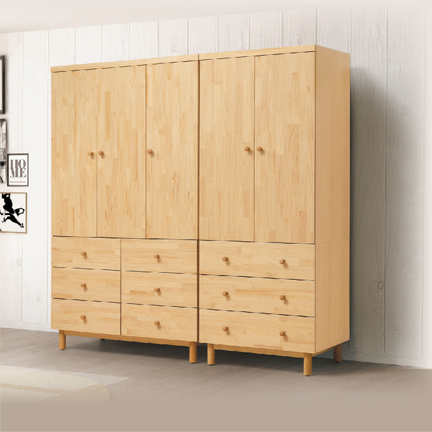 實木7尺組合衣櫥│Q646A151-01 實木7尺組合衣櫥│Q646A151-01