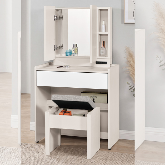 2.5尺化妝台(全組)│Q6442009-4 2.5尺化妝台(全組)│Q6442009-4