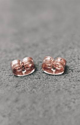 一般耳扣/玫瑰金(5對10個) 一般耳扣/玫瑰金(5對10個)