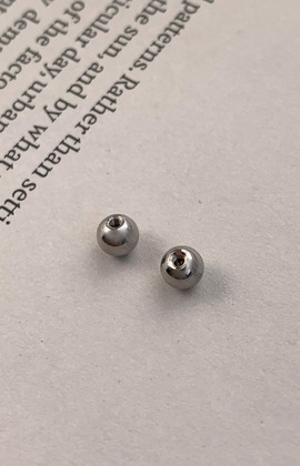 醫療鋼耳扣 (1對2個) 醫療鋼耳扣 (1對2個)