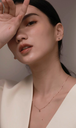 星空下的陪伴。Aquamarine | 海藍寶石 | 925純銀禮盒組