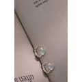 追夢。Aquamarine | 海藍寶石 | 925純銀耳環 追夢。Aquamarine | 海藍寶石 | 925純銀耳環