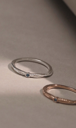 宇宙恆星。925純銀戒指