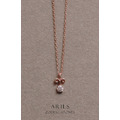 星辰 | 925純銀鎖骨鍊 | 牡羊座。Zircon | 鋯石 | 星辰 | 925純銀鎖骨鍊 | 牡羊座。Zircon | 鋯石 |