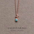 星辰 | 925純銀鎖骨鍊 | 射手座。Turquoise | 綠松石 |_1 星辰 | 925純銀鎖骨鍊 | 射手座。Turquoise | 綠松石 |_1