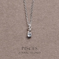 星辰 | 925純銀鎖骨鍊 | 雙魚座。Aquamarine | 海藍寶石 |_1 星辰 | 925純銀鎖骨鍊 | 雙魚座。Aquamarine | 海藍寶石 |_1