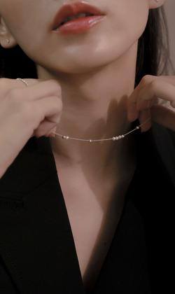 品牌經典款 | 繁星的告白。925純銀鎖骨項鍊