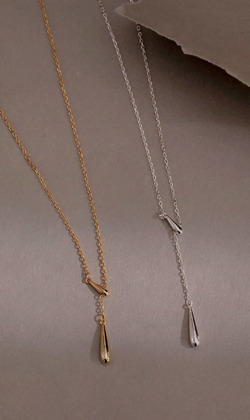 品牌經典款 | 夜空的流星。925純銀鎖骨鍊