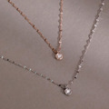 品牌經典款 | 寫給摯愛。Zircon | 鋯石 | 氣質925純銀鎖骨鍊_1 品牌經典款 | 寫給摯愛。Zircon | 鋯石 | 氣質925純銀鎖骨鍊_1