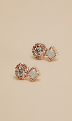 花季。貼耳耳環 (可改夾式耳環)