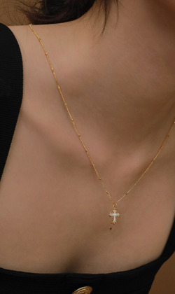 永夜。925純銀中長鍊