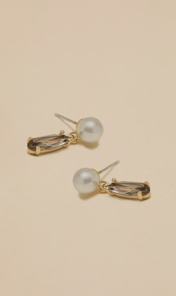 如常。垂式耳環 (可改夾式耳環)