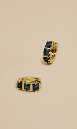 夢的方向。貼耳耳環