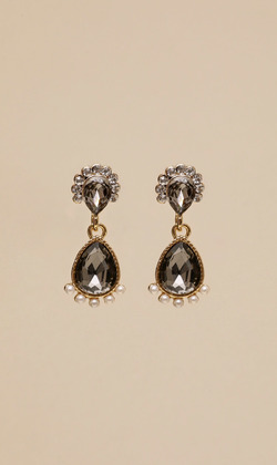 相遇時。垂式耳環 (可改夾式耳環)