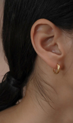 獨白。貼耳耳環