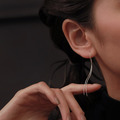 完美曲線。925純銀耳環_1 完美曲線。925純銀耳環_1