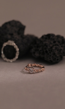 最初夢想。Zircon | 鋯石 | 925純銀耳環