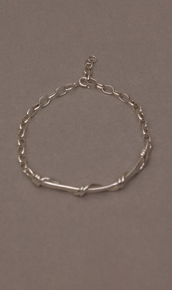 月影繚繞。925純銀手鍊