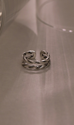 創造永恆。925純銀戒指