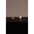 寒蕊銀光。Zircon | 鋯石 | 925純銀耳環 寒蕊銀光。Zircon | 鋯石 | 925純銀耳環