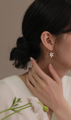 浮生。 925純銀耳環