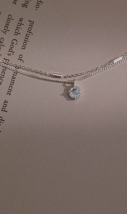 共舞。Topaz | 托帕石 | 925純銀手鍊