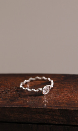 耀眼的你。925純銀戒指